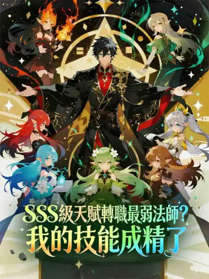 SSS級天賦轉職最弱法師?我的技能成精了