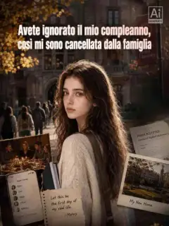Avete ignorato il mio compleanno, così mi sono cancellata dalla famiglia