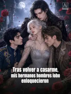 Tras volver a casarme, mis hermanos hombres lobo enloquecieron