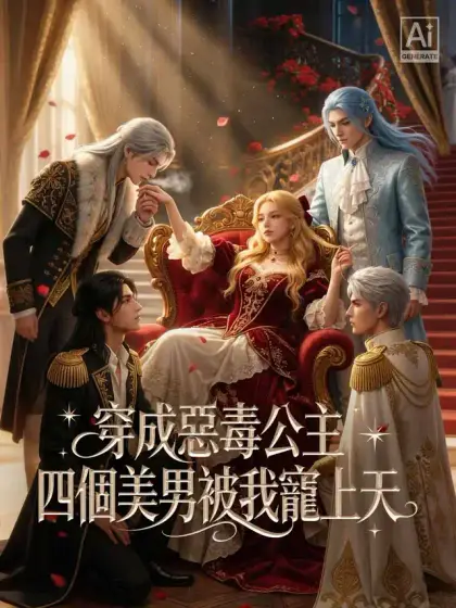 穿成惡毒公主,四個美男被我寵上天