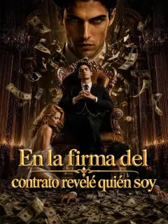 En la firma del contrato revelé quién soy​