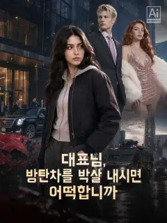 대표님, 방탄차를 박살 내시면 어떡합니까